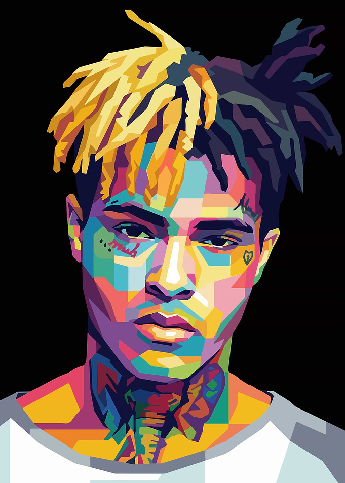 XXXTentacion Pop Art Portrait