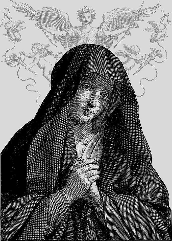 Madonna with Angels