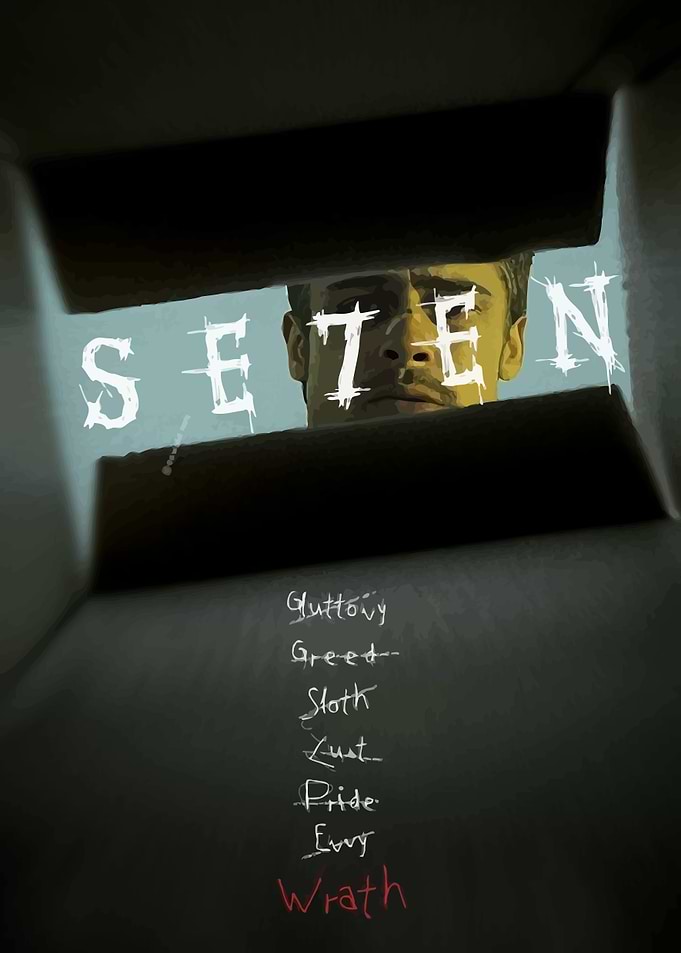 Seven Movie Poster Art