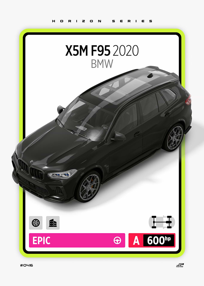 BMW X5M F95 2020 Card