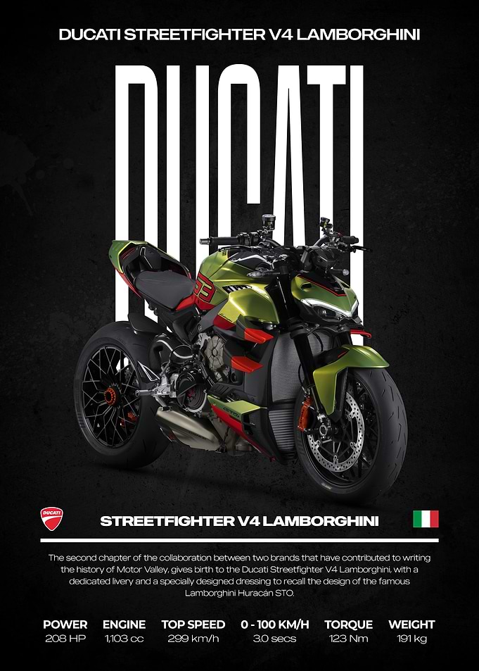 Ducati Streetfighter V4 Lamborghini Motorcycle