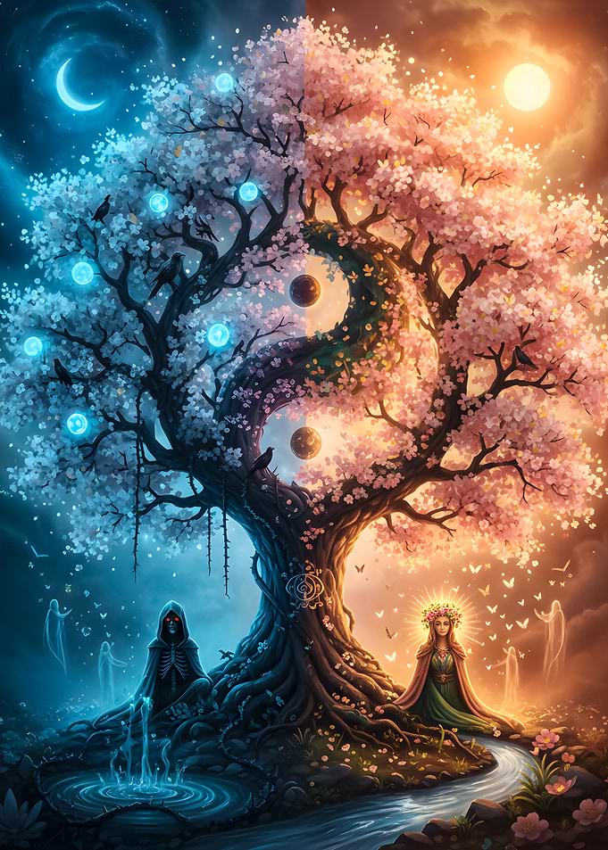 Yin Yang Tree of Life