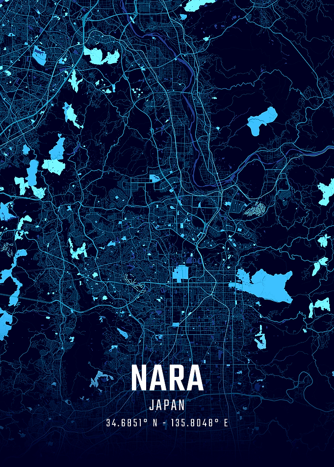 Nara Midnight City Map