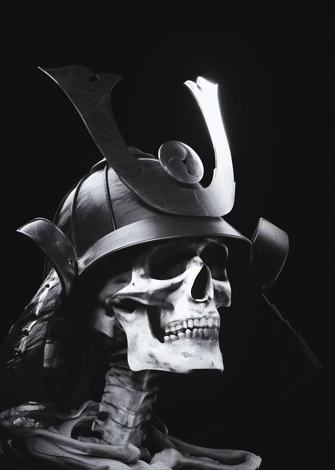 Skeleton Samurai Warrior