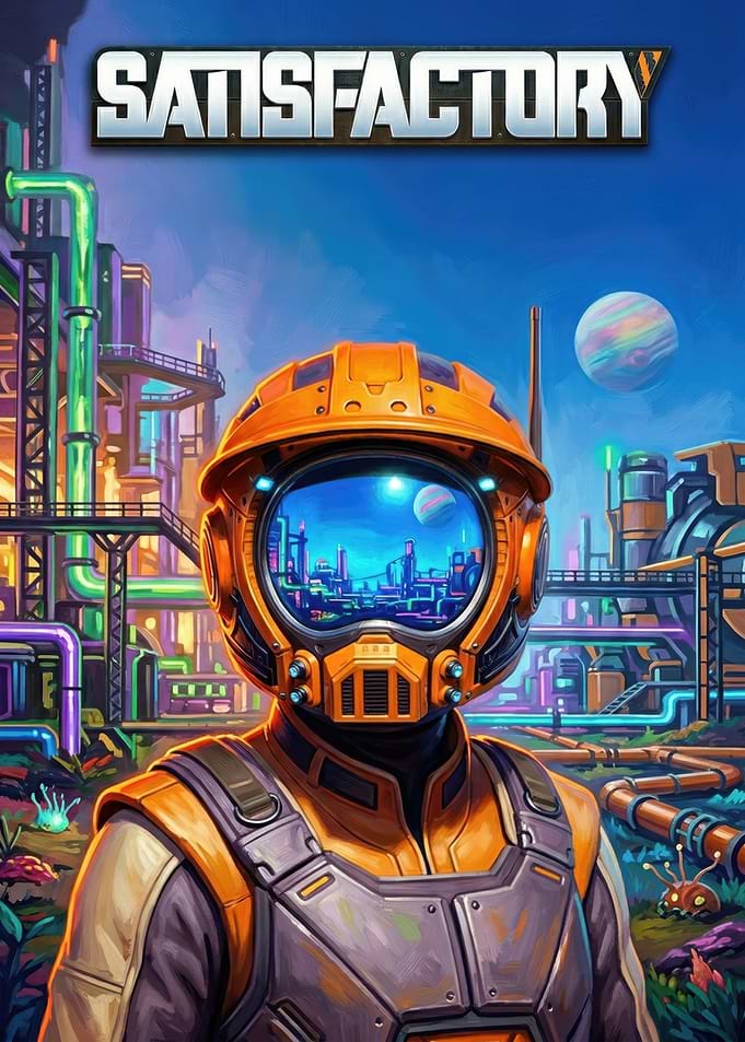 Satisfactory Game Art