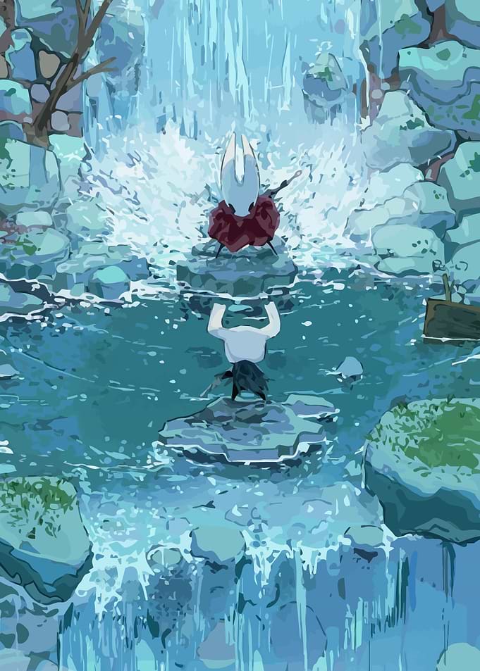 Hornet by Waterfall