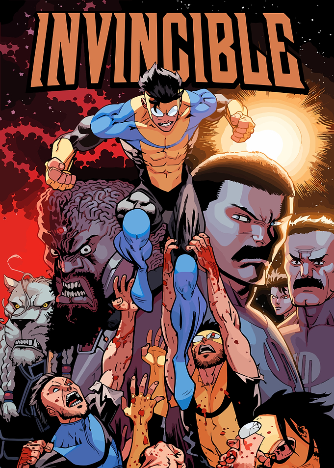 Invincible Comic Book Cover