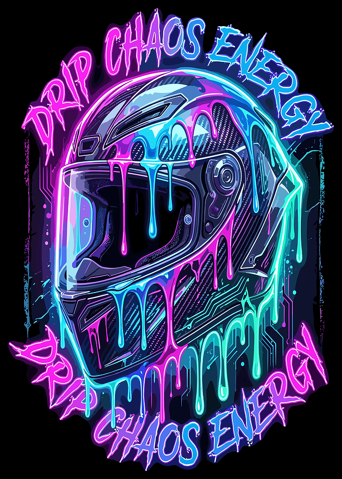 Drip Chaos Energy Helmet