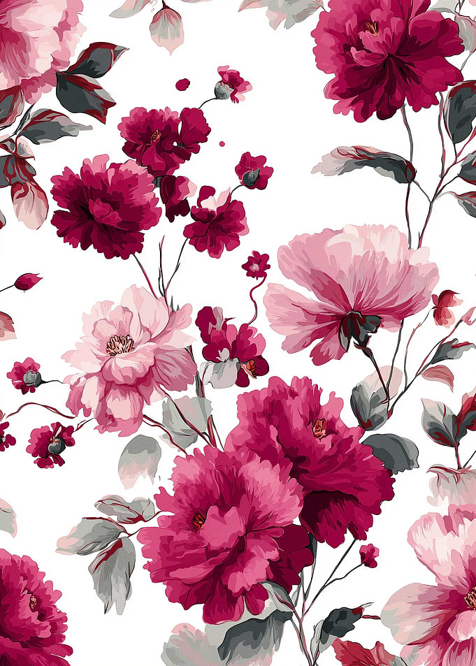 Vibrant Floral Pattern