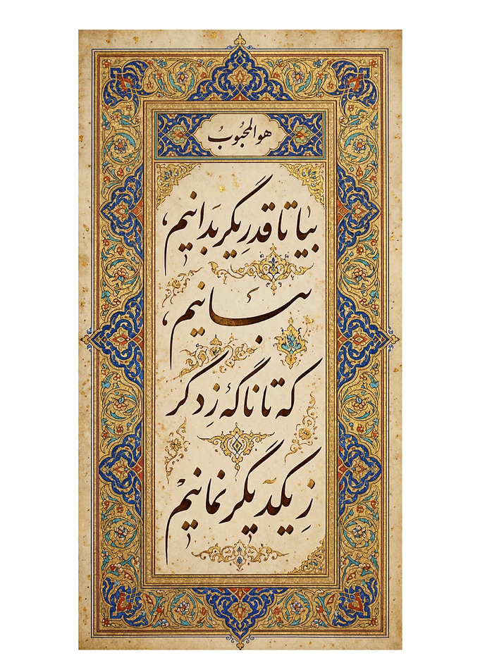 Persian Calligraphy Art