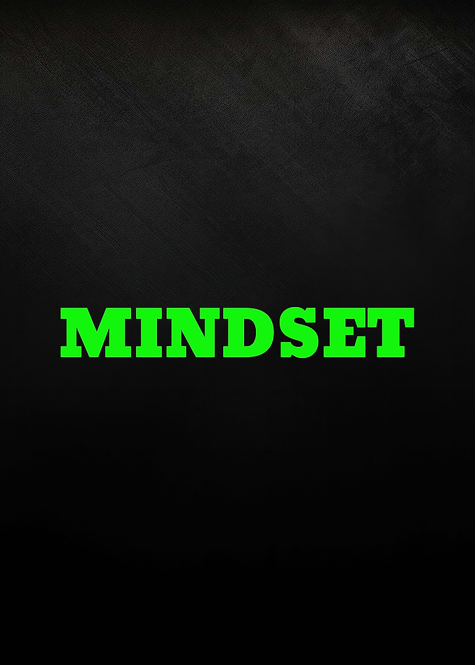 Mindset Text Art
