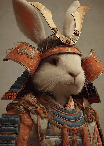 Samurai Rabbit Warrior