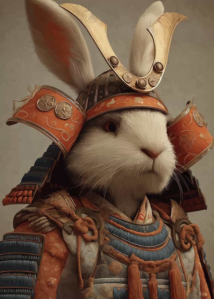 Samurai Rabbit Warrior