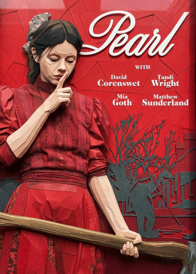 Pearl Movie Poster with Axe
