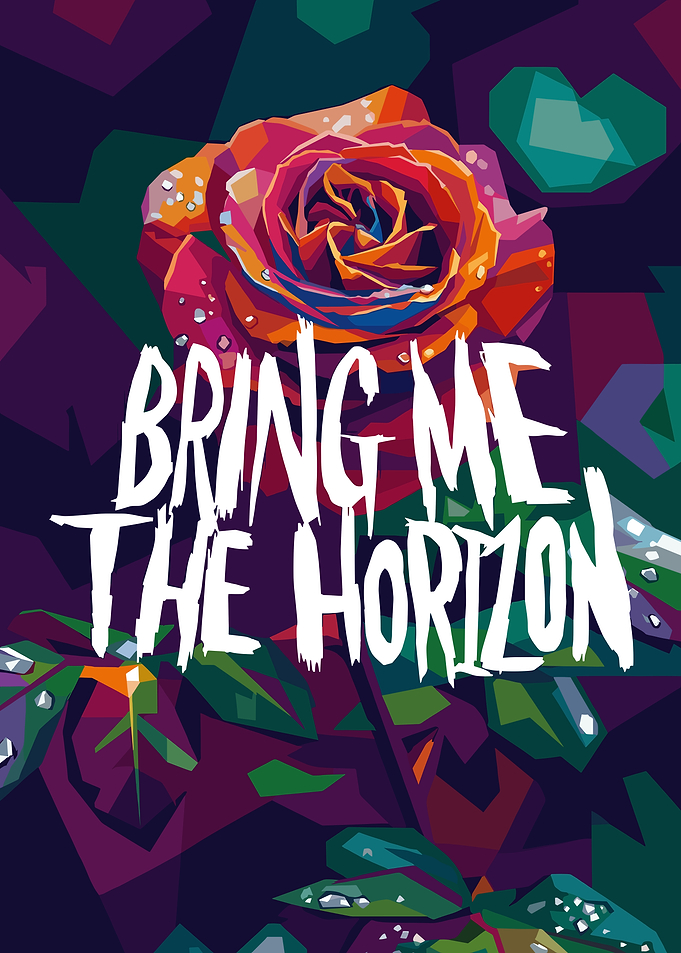 Bring Me The Horizon Rose Art