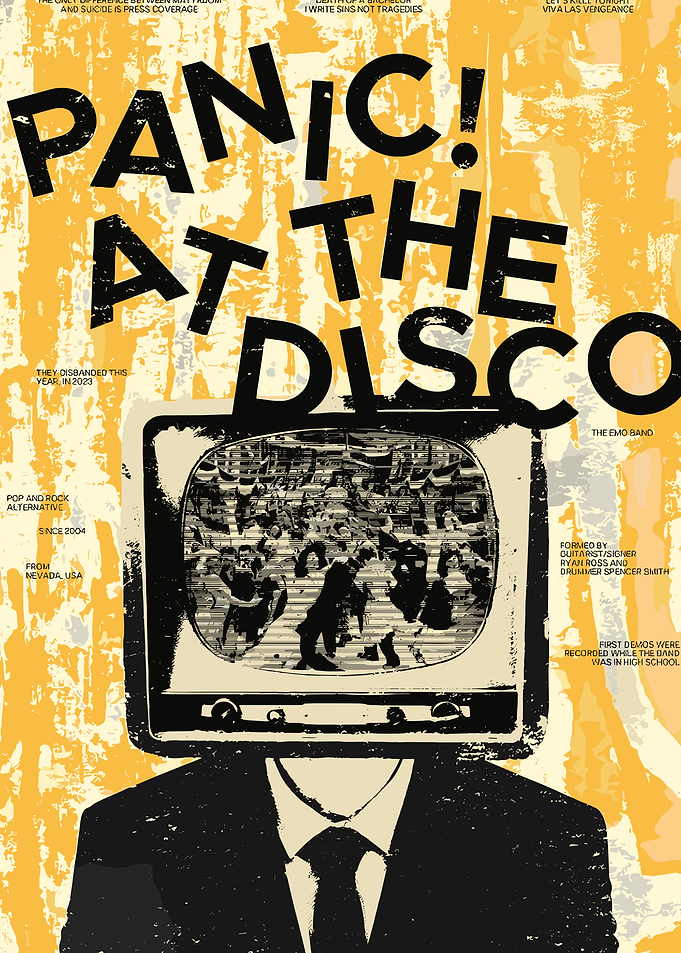 Panic! At The Disco Poster