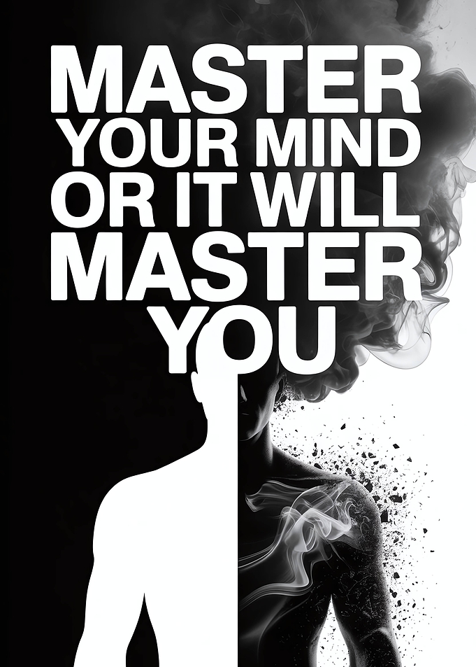 Master Your Mind Motivational Poster
