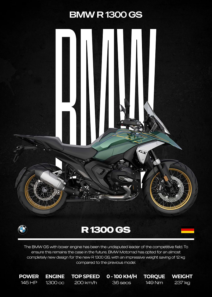 BMW R 1300 GS Motorcycle