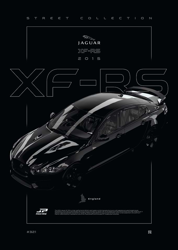 Jaguar XF RS 2015 Street Collection