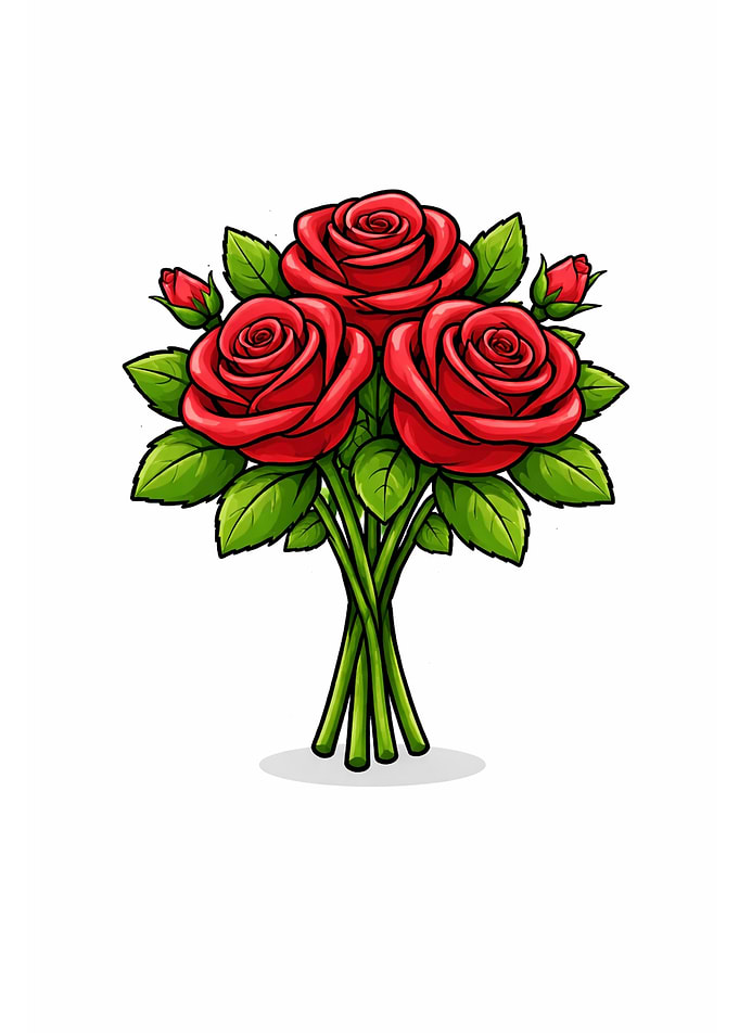 Bouquet of Red Roses