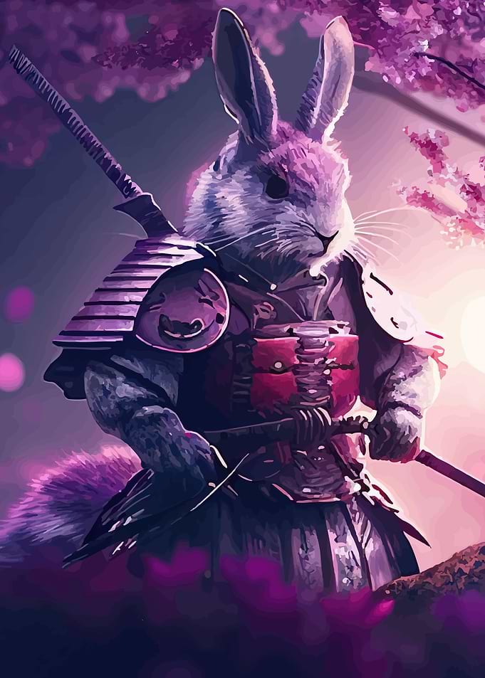 Samurai Rabbit Warrior