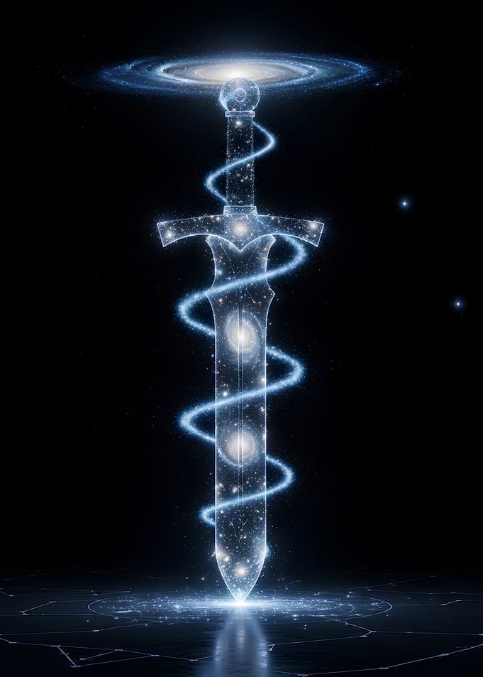 Cosmic Sword Galaxy