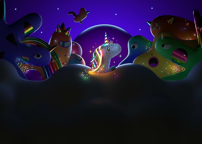Magical Unicorn and Friends
