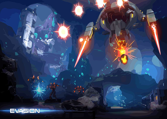 Evasion Game Art