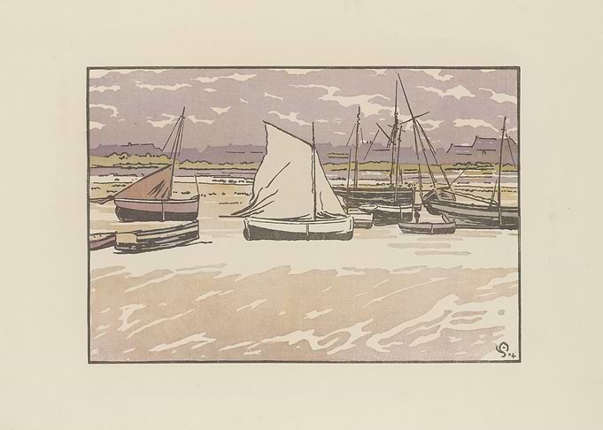 Boats in a Harbor