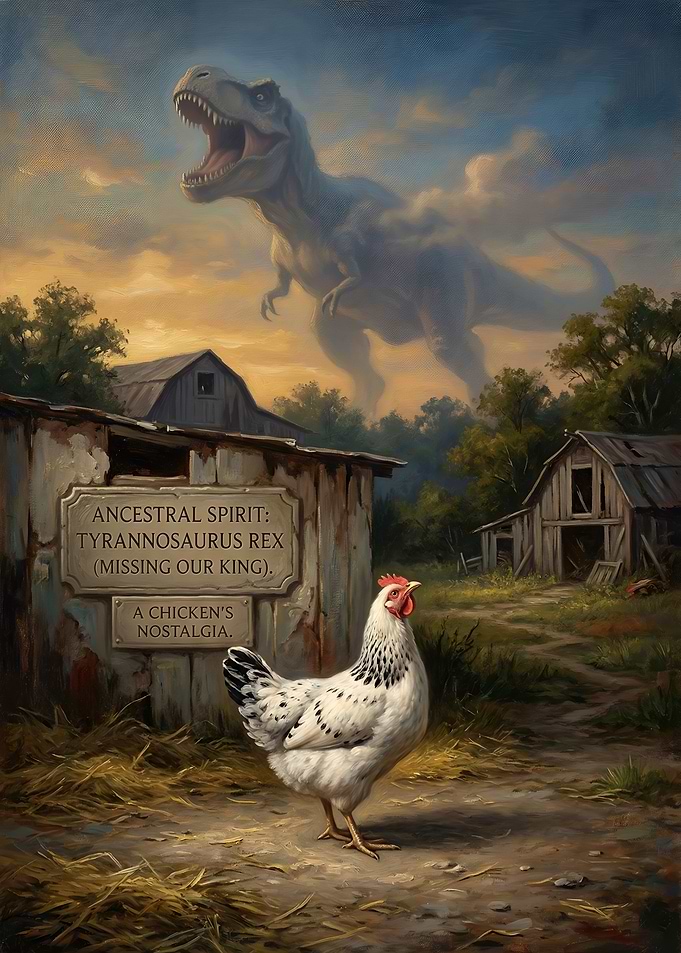 Chicken Nostalgia for Tyrannosaurus Rex
