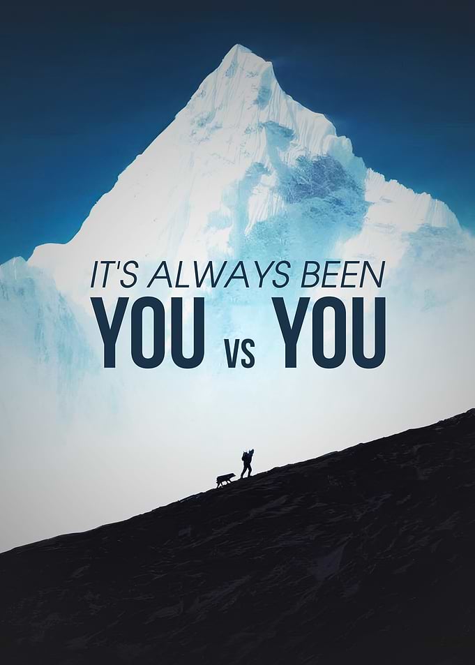 You vs You Mountain Climb