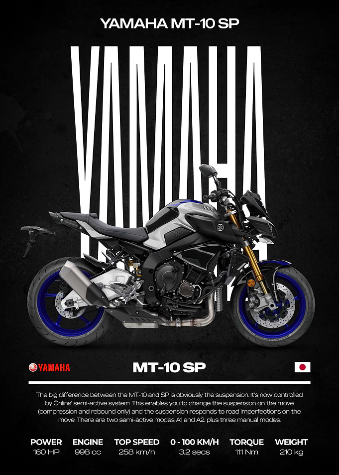 Yamaha MT-10 SP Motorcycle