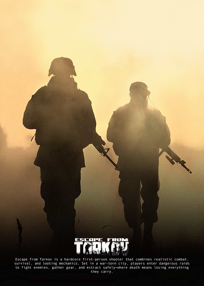 Escape From Tarkov Game Poster