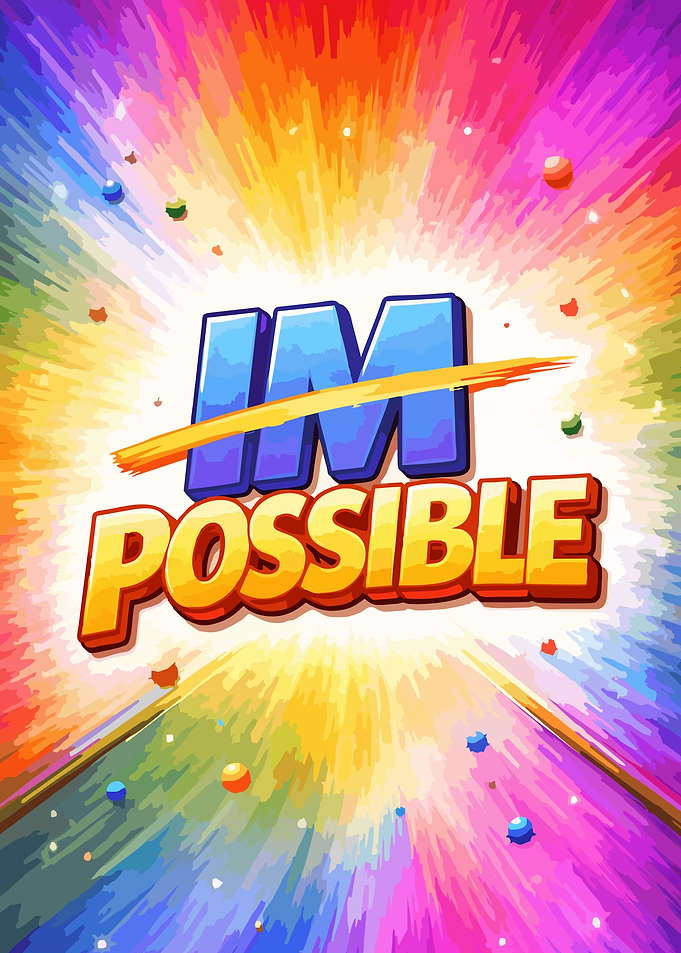 Impossible is Possible Text Art