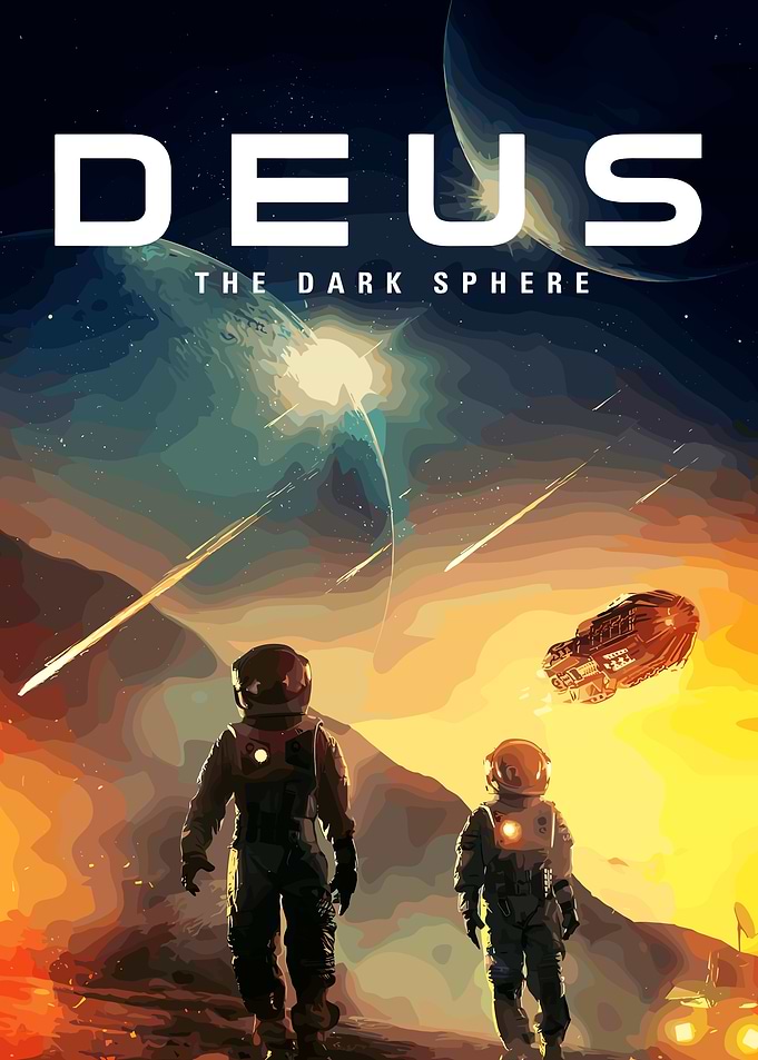 Deus The Dark Sphere Sci-Fi Art