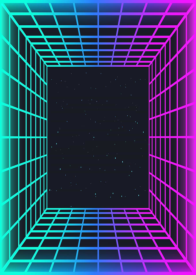 Retro Grid Tunnel in Space