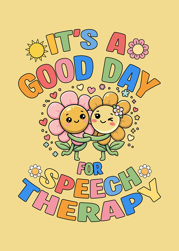 Cute Flowers for Speech Therapy