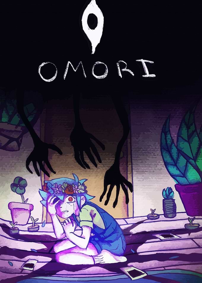 Omori Game Poster with Basil
