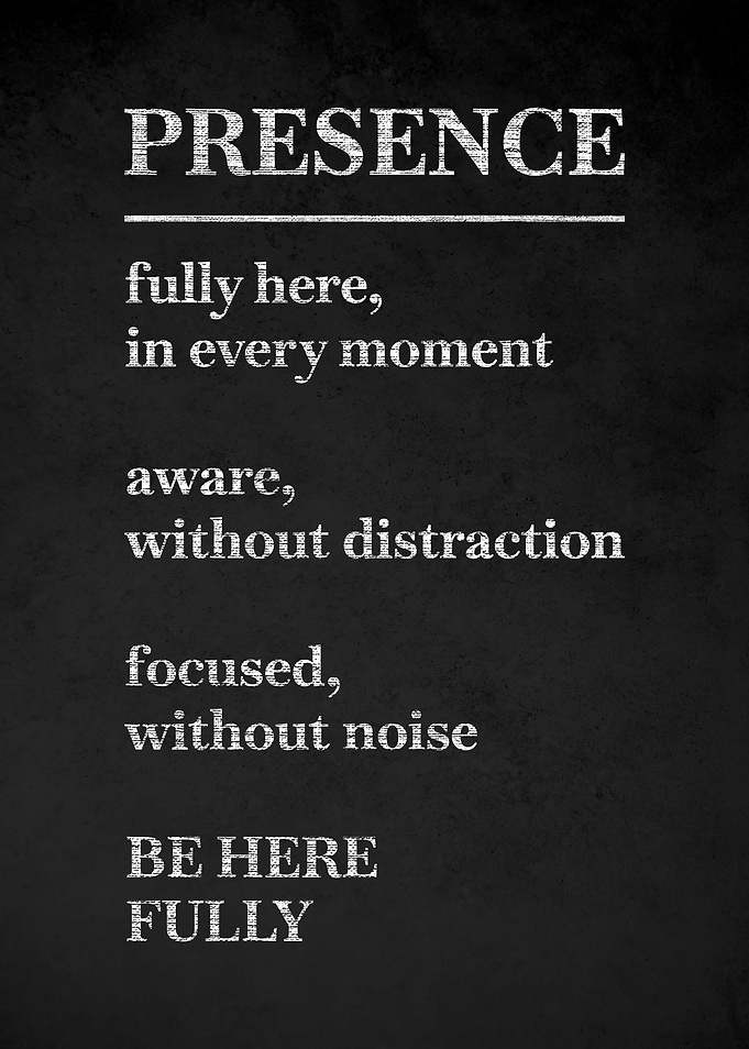 Presence Definition Poster