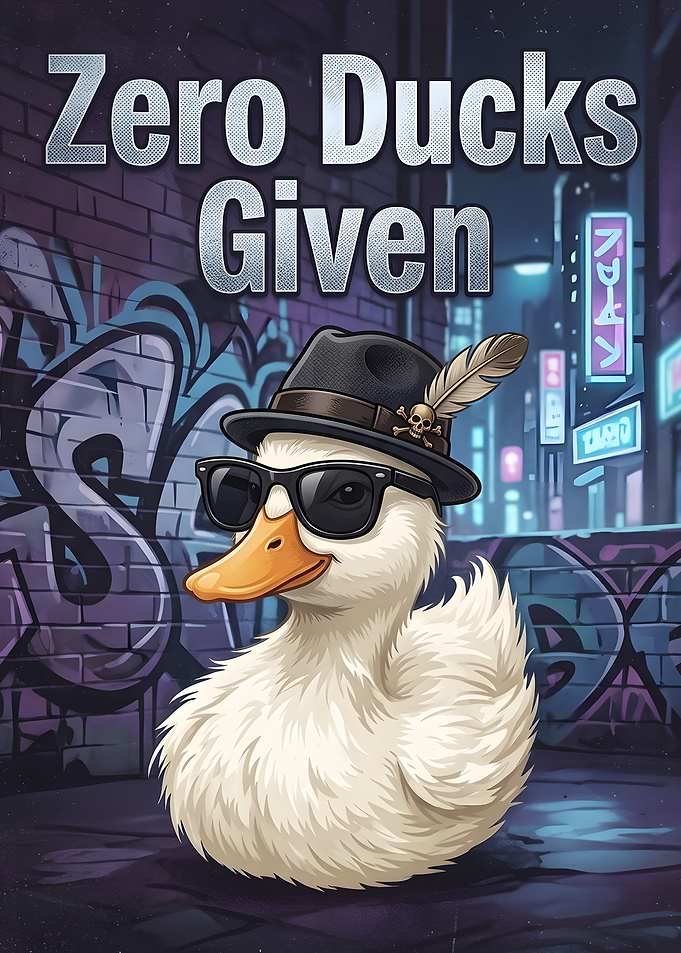 Zero Ducks Given !