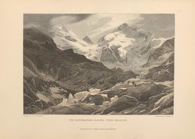 Mont Malatech Glacier Landscape