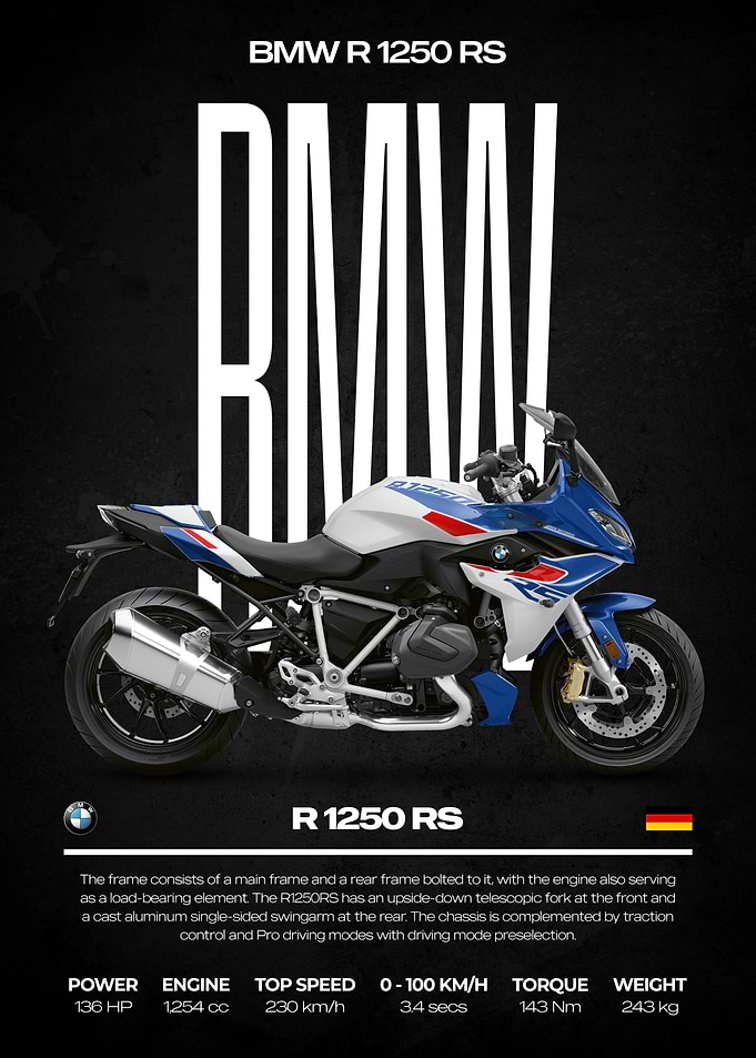 BMW R 1250 RS Motorcycle