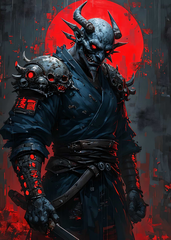 Demonic Samurai Warrior