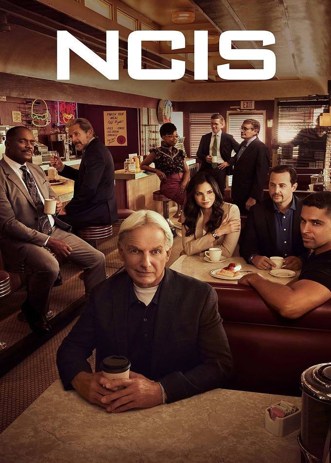 NCIS Cast in Diner