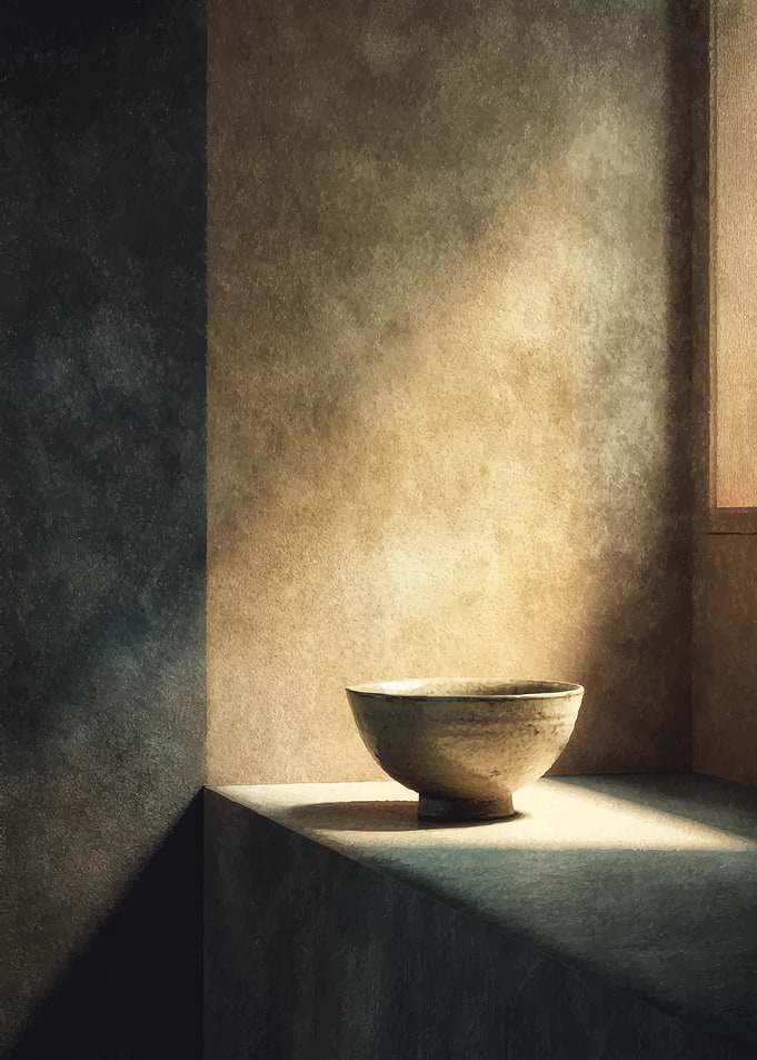 Still Life Bowl in Sunlight
