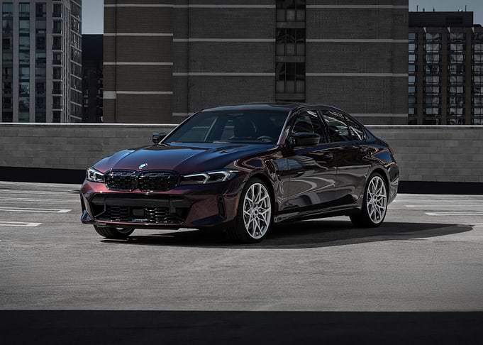 BMW M3 Sedan in Metallic Dark Red