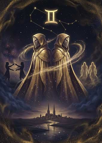 Gemini Zodiac Constellation and Figures