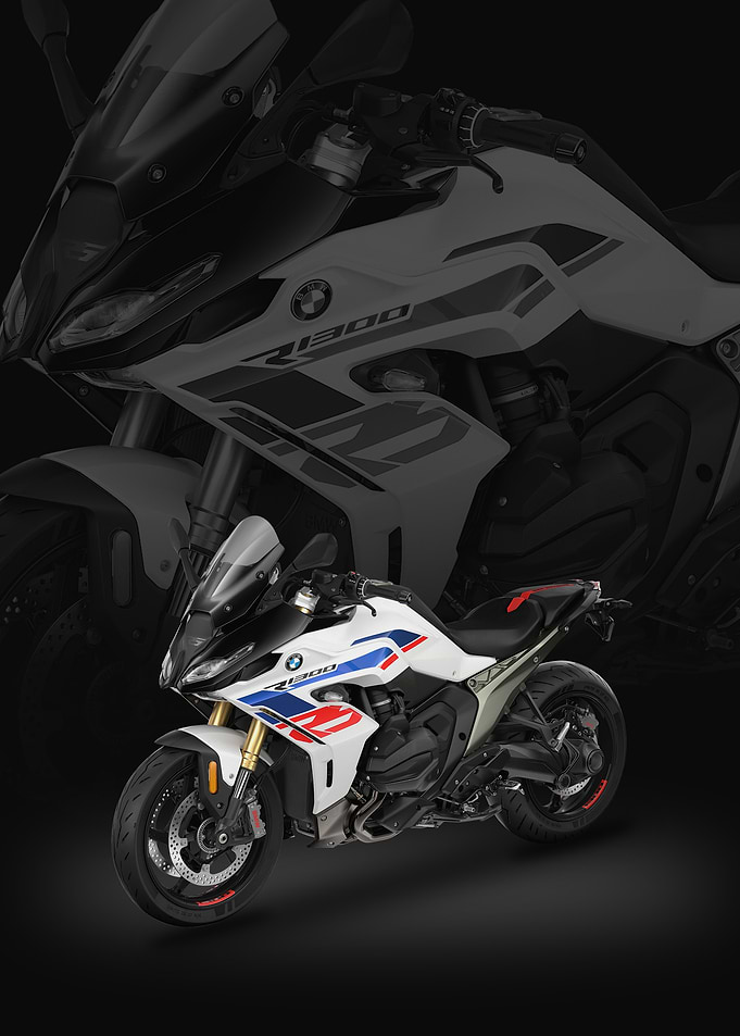 White BMW R1300 RS Motorcycle