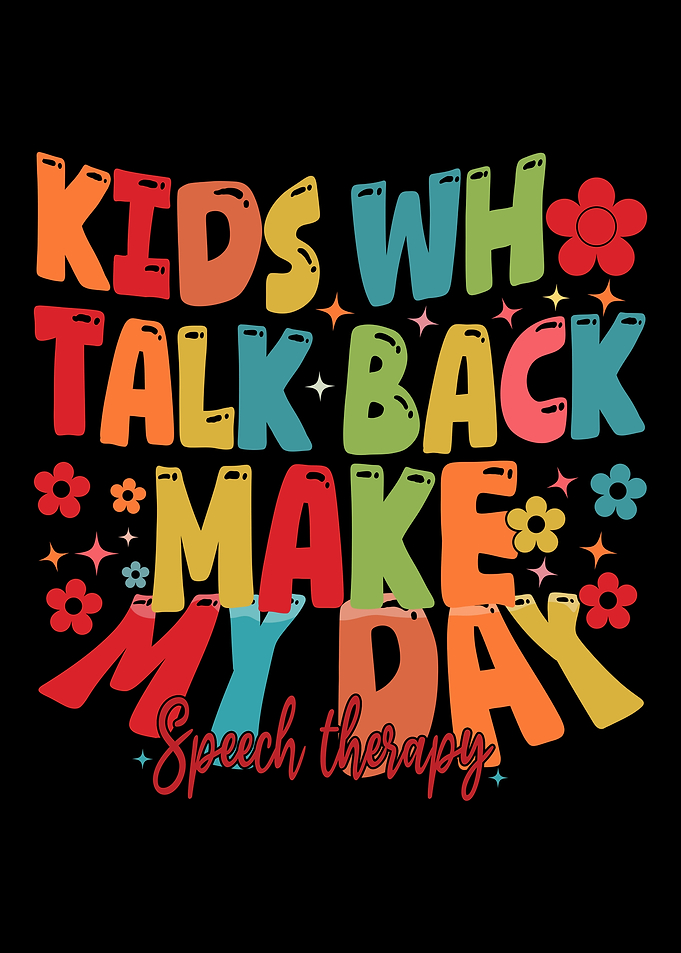 Speech Therapy Kids Make My Day