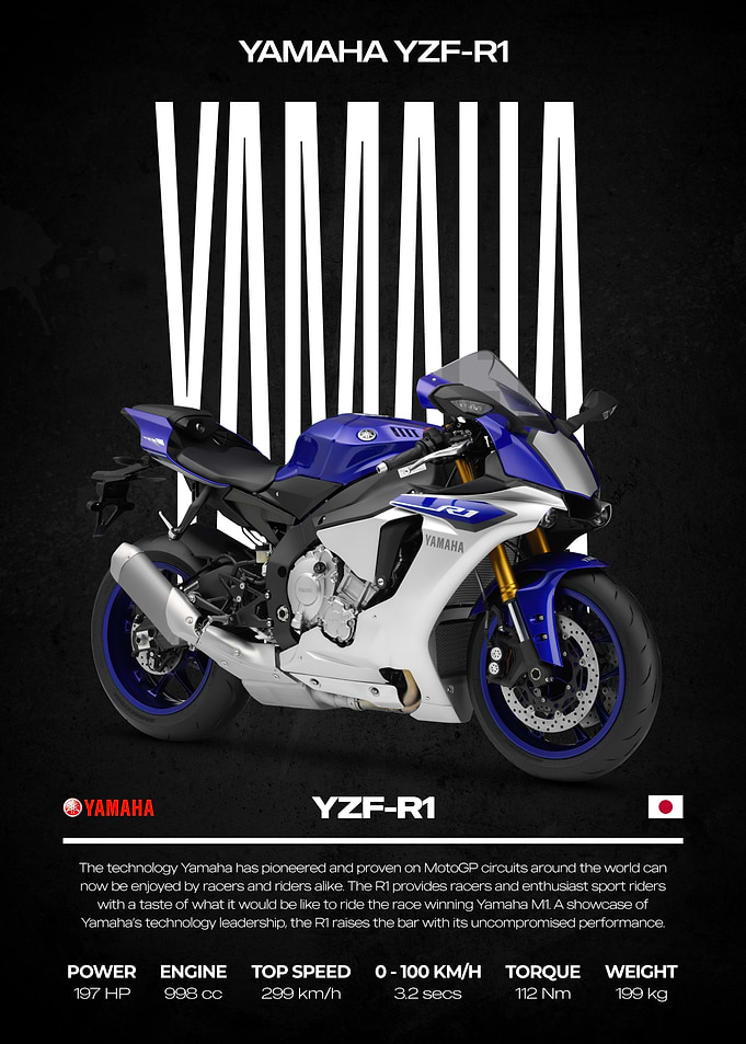 Yamaha YZF-R1 Motorcycle
